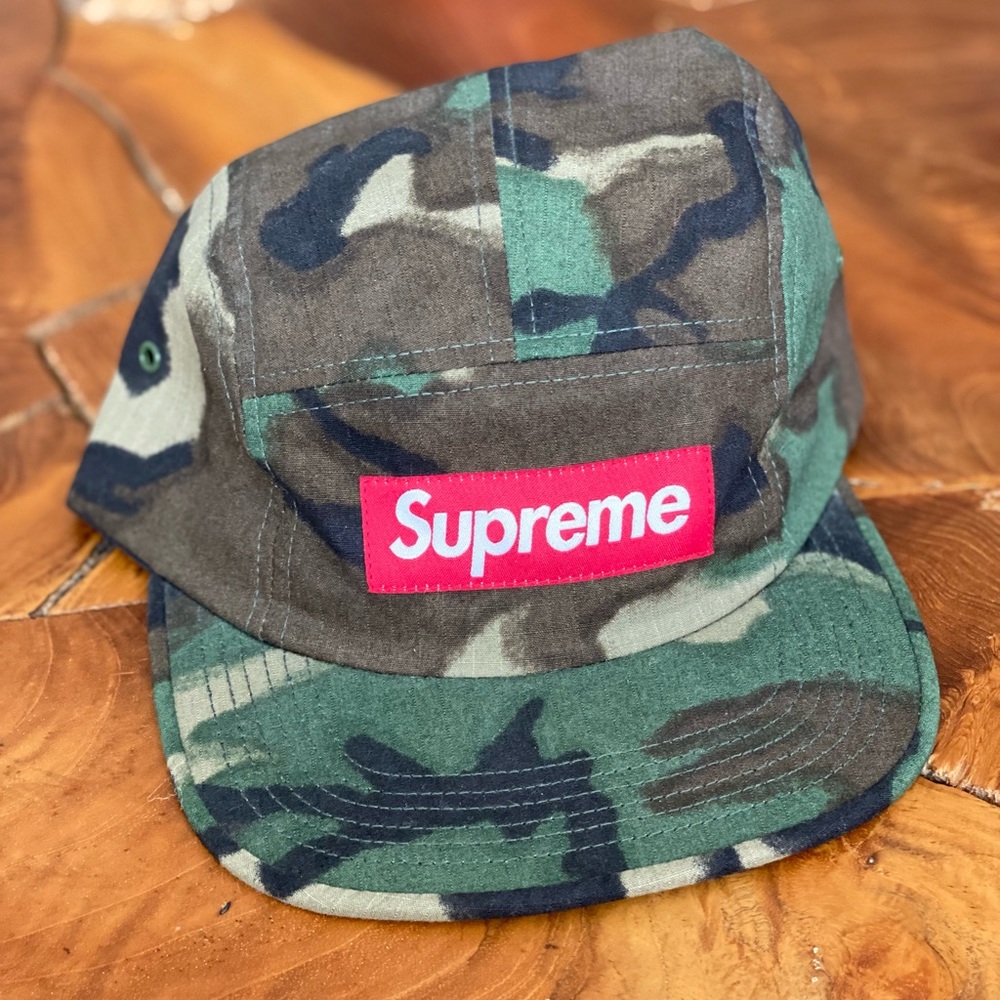 Supreme Washed Camo Hat